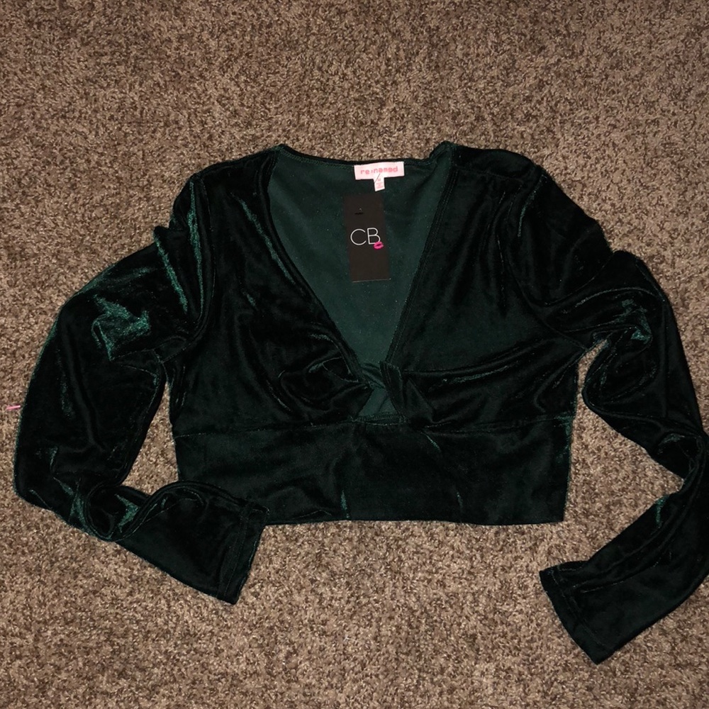 Olive green crop
